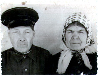Семенов Егор Семенович с женой